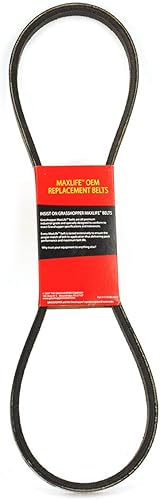 Miniatura 5 de Grasshopper Correa MaxLife para cortacésped, diseñada según los estándares específicos de materiales, dimensiones, forma, construcción y