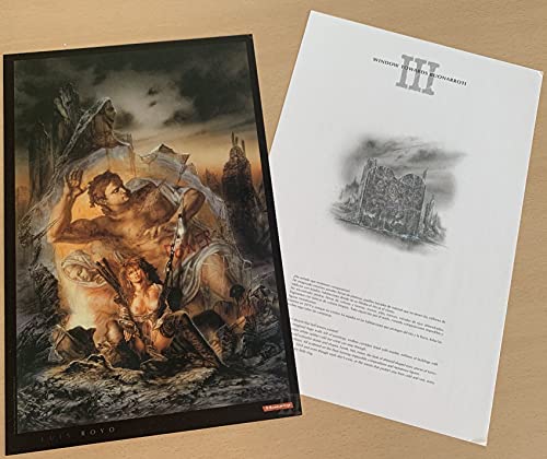 AFFICHE / Luis ROYO - Window Towards Buonarroti - 26x39cm POSTER