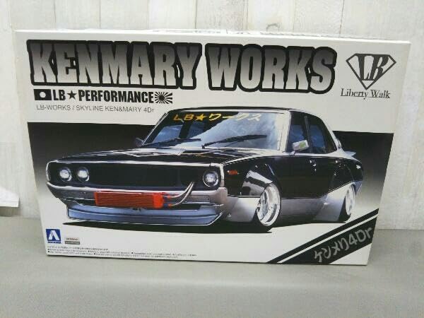 未使用 プラモデル アオシマ 1⁄24 日産 LBワークス ケンメリ 4Dr 未使用 プラモデル アオシマ 1⁄24 日産 LBワークス ケンメリ 4Dr