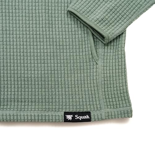 Squak Classic Men’s Microgrid Fleece Hoodie – Lightweight, Breathable Mid-Layer for Hiking, Skiing & Everyday Adventure2