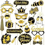 22 Pcs Gemini Birthday Photo...