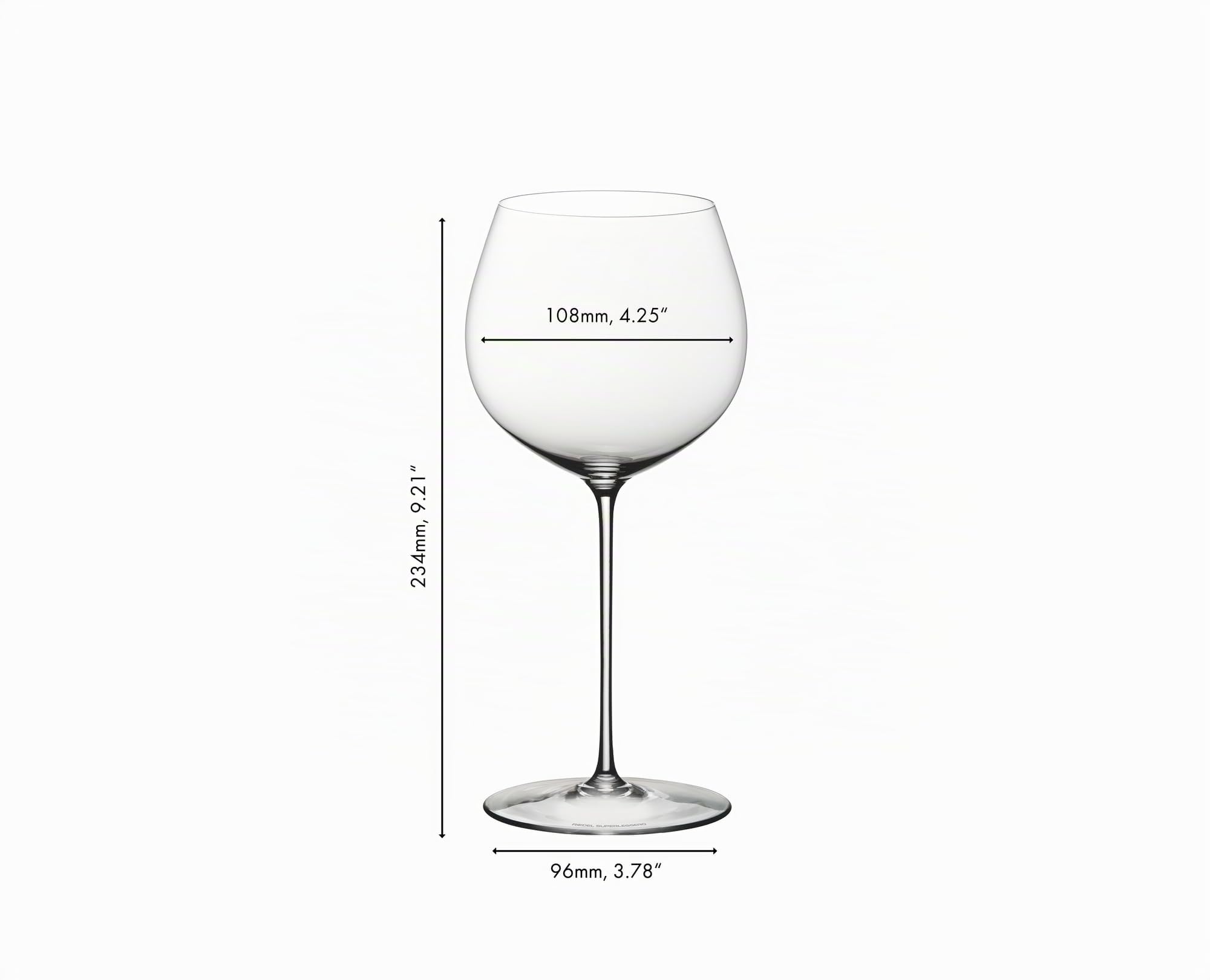 RIEDEL Superleggero Chardonnay 6425/97 - Bicchiere da vino, in cristallo, lavabile in lavastoviglie