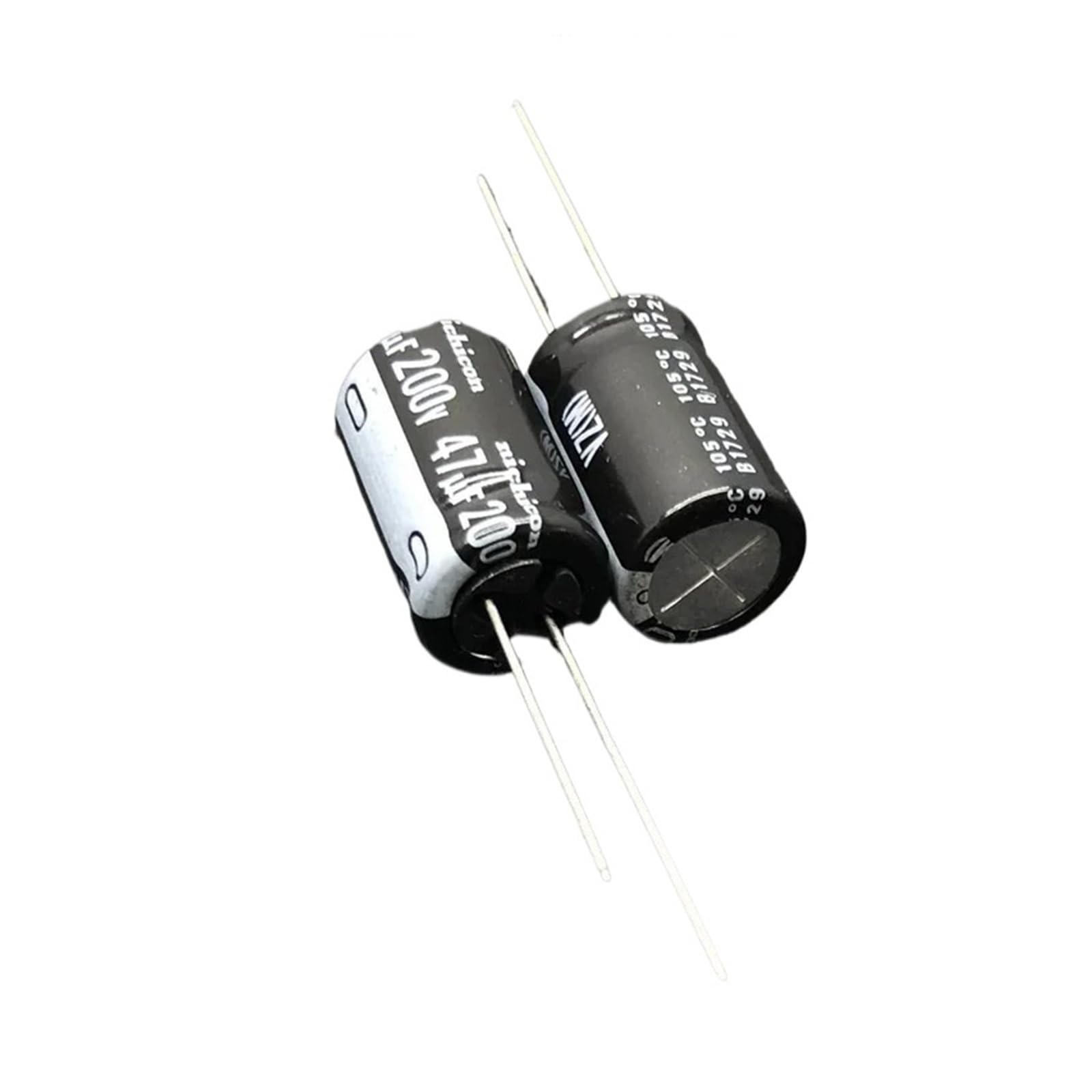 Condensateurs électrolytiques 47µF 200V VZ 12.5x20mm lot de 5 pièces