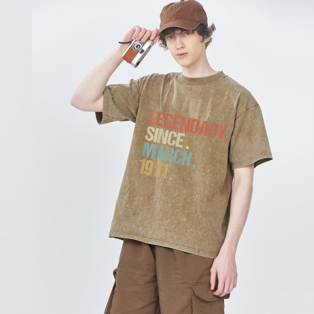 Camisetas De Manga Larga Hombre Patrón Personalizado Logot Camiseta De Algodón 250G Retro Suelta Manga Corta