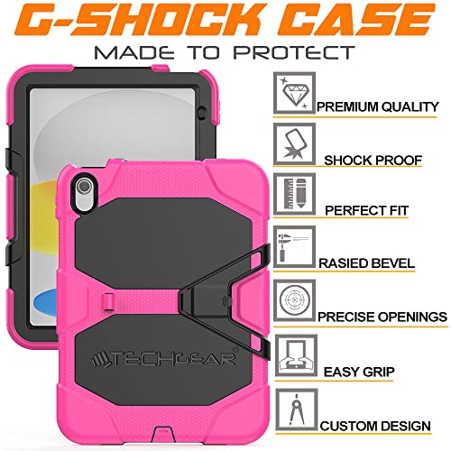 TECHGEAR G-SHOCK Case for iPad 11" A16 (11th Gen 2025) & 10.9" (10th Gen 2022) - Image 4