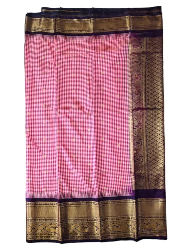 Mamtha gold gadwal silk saree – image 3