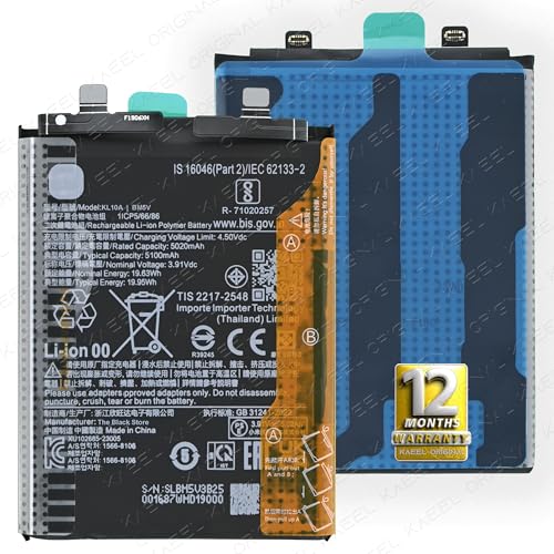Image of BM5V Battery for Xiaomi Poco X6 Models: 23122PCD1G, 23122PCD1I - 5100mAh - 12-Month Warranty* (Blue, 23122PCD1I)
