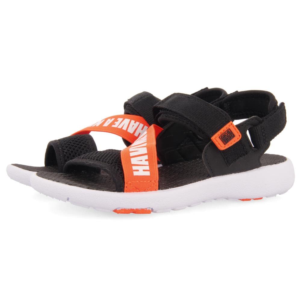 GIOSEPPOWomen's Flip-Flop, Black, 4 us