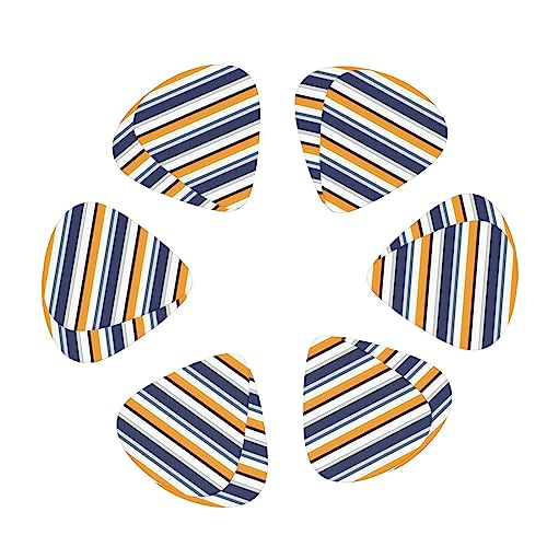 Lot de 12 médiators rayés pour guitare électrique et basse dans une boîte pour ukulélé - Les Beatles, Paul McCartney, John Lennon, RIngo Starr, George Harrison Lot de 12 médiators rayés pour guitare électrique et basse dans une boîte pour ukulélé – Image 3