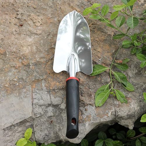 Paleta de jardín de acero inoxidable con mango ergonómico miniatura 4