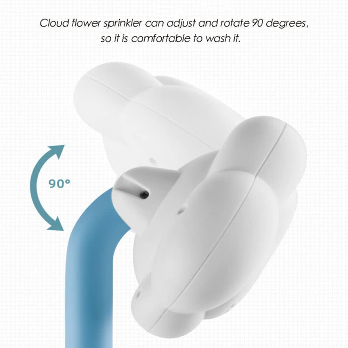 Baby Bath Toy - Cloud Rainbow Water Shower Sprayer, Faucet Squirter for Toddlers Kids — view 8