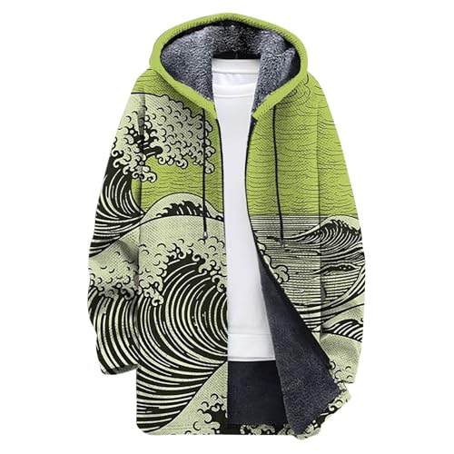 Veste hiver chaude homme coupe-vent parka travail pour la ville