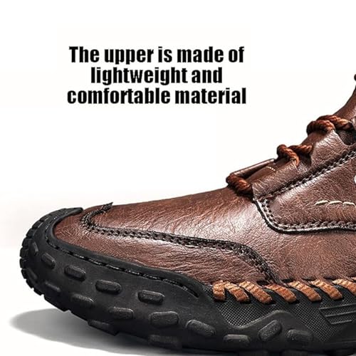 Tanner Shoes Men, Tanner Leather, Lightweight, Comfortable, Casual, Men's, Driving, for Travel, Mountaineering4