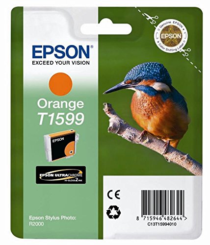 Epson T1599 orange cartouche d'origine Stylus Photo R2000 pour corriger les tons chair