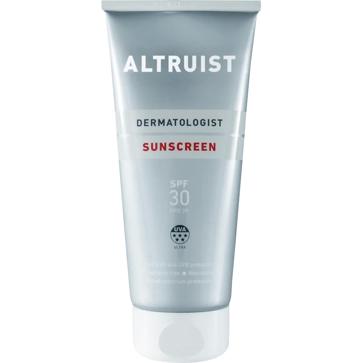 Altruist Dermatologist Sunscreen SPF 30-200ml Fragrance Free, Non-sticky, High UVA/UVB Protection