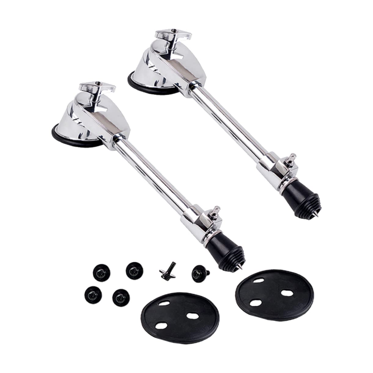 TOYANDONA Gambe Per Tamburo in Inossidabile Supporto Per Sperone Per Tamburo Parte Per Strumenti Percussione Supporto Inferiore Per Grancassa Accessorio Di Ricambio Per Batteria