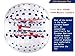 Garybank Bubble Soccer Balls Dia 5' (1.5m) Human Hamster Ball, Bubble Football,Bumper Ball, Zorbing Ball, Knocker Ball, Smash Ball Stress Ball Loopy Ball (Blue Dot)