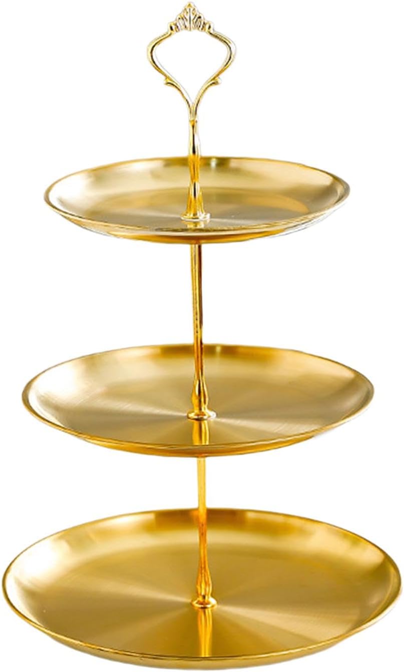 Cake Display Stand Elegant Fruit Plate Cupcake Stand for Candy Wedding Cakes 3 Tier | Kitchen, Dining & Bar | Dinnerware & Serving Dishes | Plates