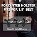 LC9 Holster,Forcenter IWB Kydex Holster Custom Fit Ruger EC9S/ LC9/LC9S/LC380 Pistol | Adjustable Cant & Tension | Comfortable | No-Scratch