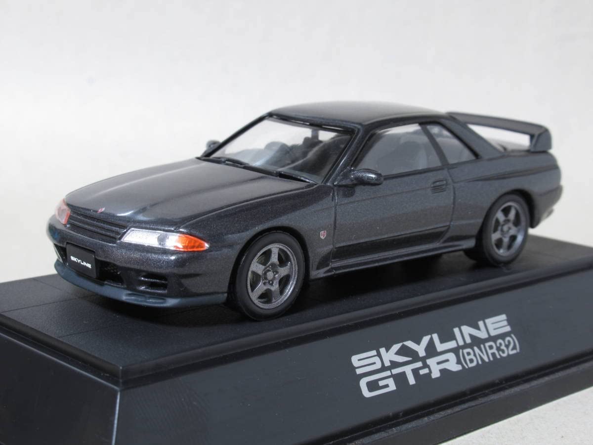 Amazon.co.jp: 1/43 Nissan Skyline GT-R BNR32 Gun Grey : Hobbies
