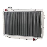 ALLOYWORKS 3 Row All Aluminum Radiator For 1990-1998 Toyota Landcruiser 80 Series 1HZ&1HDT HZJ80 4.2 Diesel MT PRO