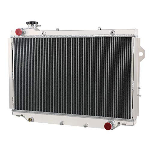 ALLOYWORKS 3 Row All Aluminum Radiator For 1990-1998 Toyota Landcruiser 80 Series 1HZ&1HDT HZJ80 4.2 Diesel MT PRO