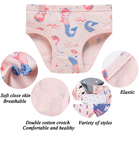 Image of Boboking Girls Soft Panties Toddler Underwear Kids Cotton Briefs
