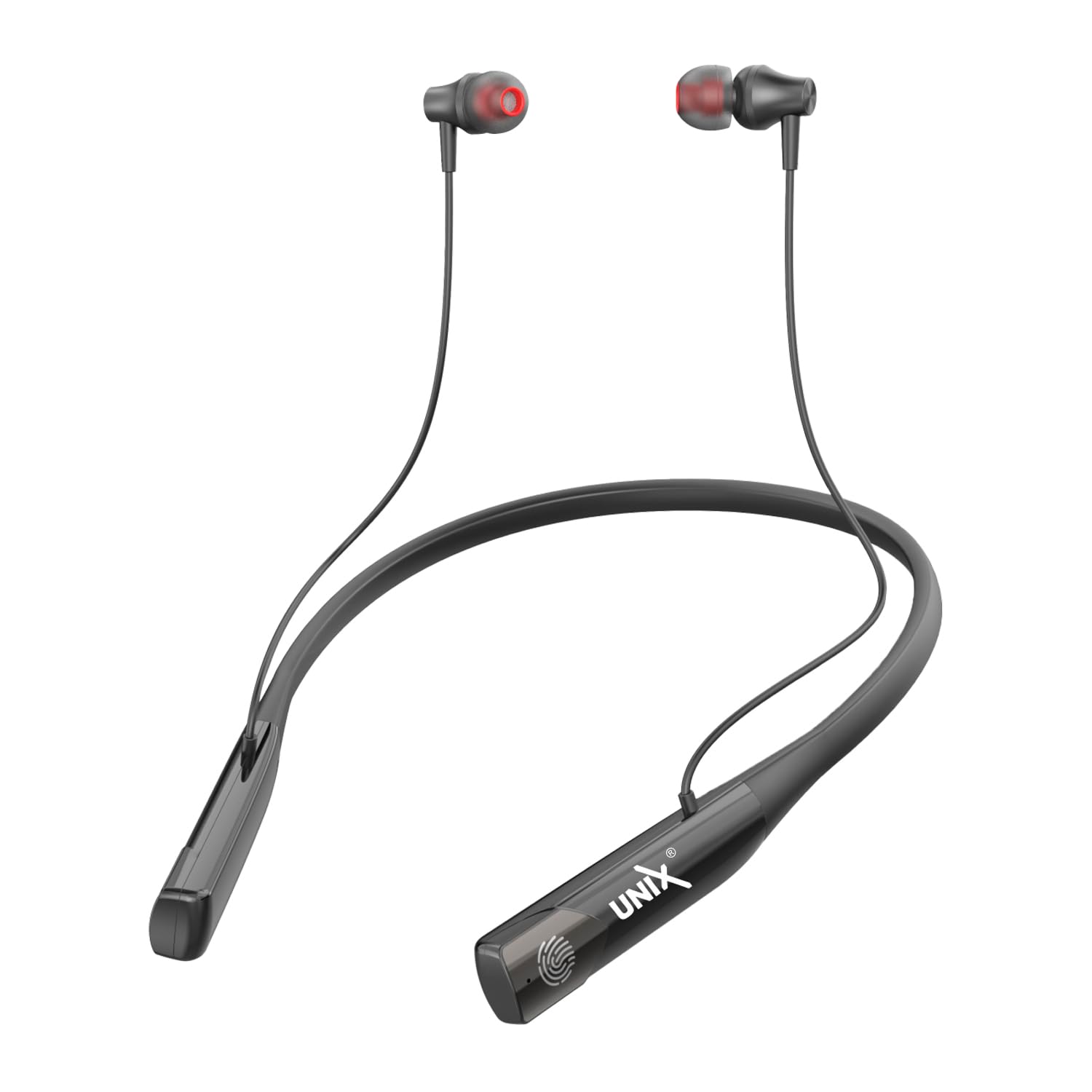 Unix Nebula Ultra-Long Playtime with 96 Hour Battery Wireless Bluetooth Neckband I Vibration Call Alert I Real Time Monitoring I Turbo Volt Charging with Magnetic Eartips (B0CB6LXB2X) Amazon Price History, Amazon Price Tracker