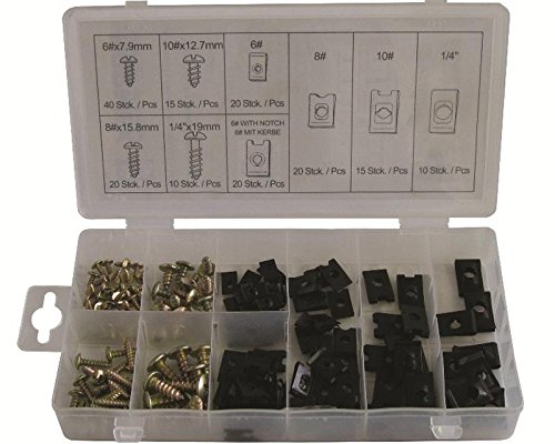 Assortimento di 170 pezzi set di morsetto