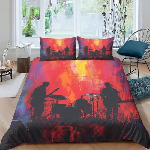 Housse de couette 200x200 musique pour lit double enfant - 4