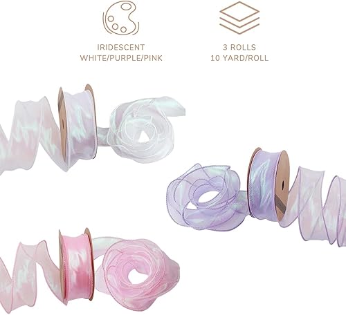 Miniatura 6 de BBJ WRAPS Juego de 444 piezas de papel de regalo para ramo de flores, accesorios de ramo de flores, suministros de floristería con decoración,