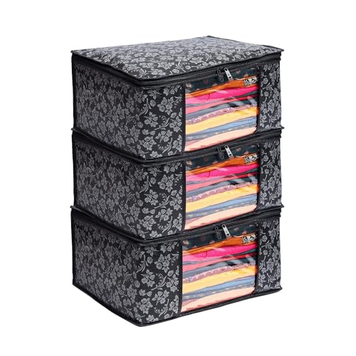LAXIS® Saree Covers With Zip Non-Woven Printed Saree Cover/Saree ...
