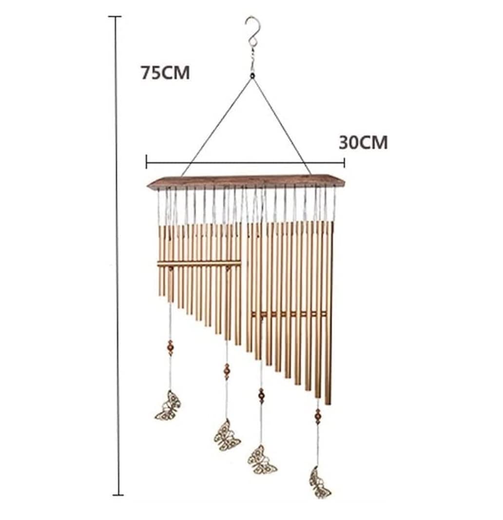 Modernes Windspiel, Terrasse, Windspiele Für Draußen Deep Tone, 29'' Outdoor Gartenornamente