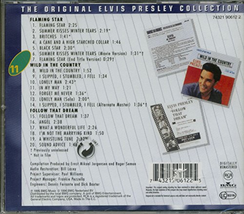 Flaming Star / Wild in the Country / Follow That Dream: The Original Elvis Presley Collection, Vol. 11