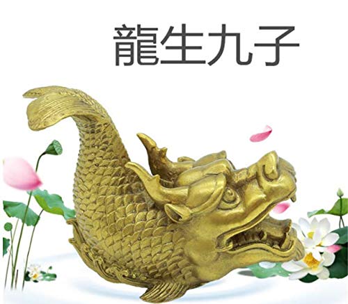 Amazon.co.jp: （イスイ）YISHUI 風水グッズ 置物 龍の子供 龍生九子