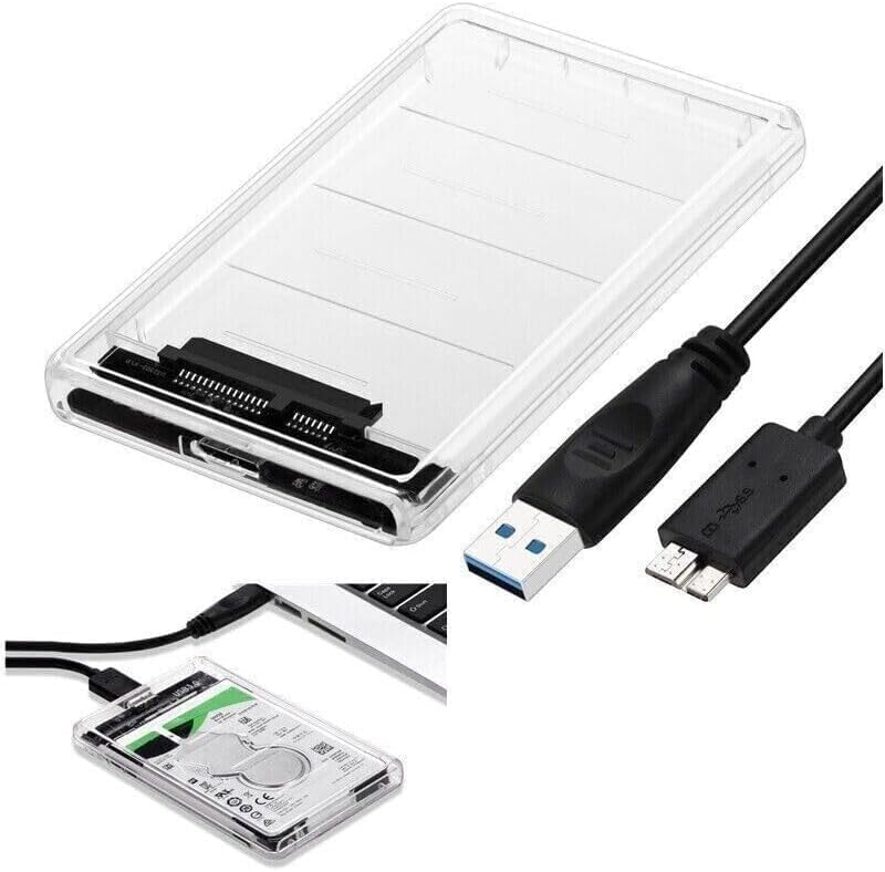 Caja externa para disco duro 2.5" SATA USB 3.0 NTQinParts miniatura 5