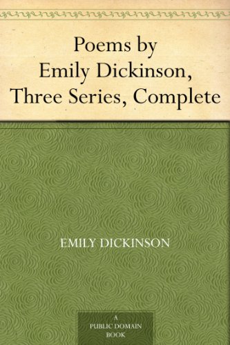 three titles of poems by emily dickinson