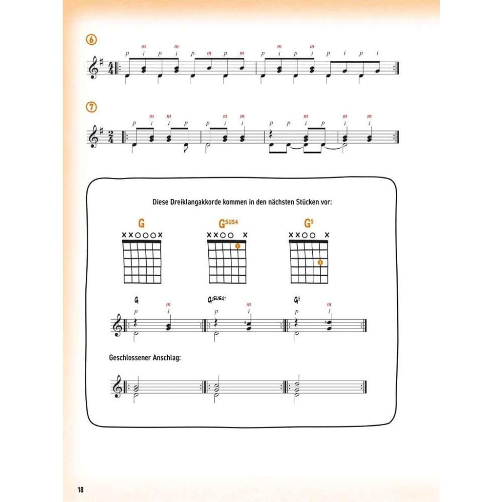 Starterset: Katis Gitarrenschule Band 1 und Band 2 (BOE 7945, BOE 7954, 9783954562107, 9783954562190) + 6 Soundman Pleks für Gitarre (3 x 0,46mm + 3 x 0,73mm)