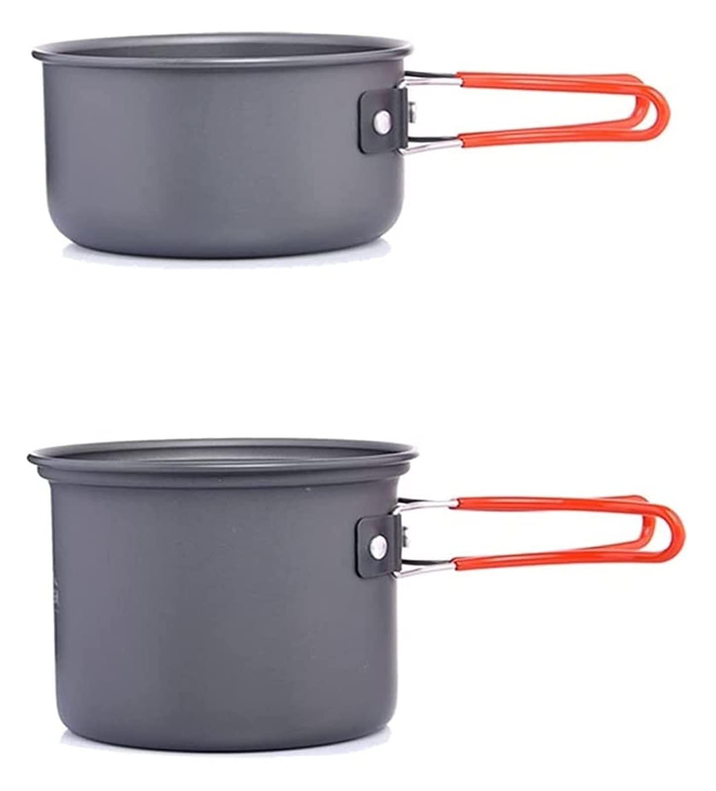 Ustensiles de cuisine de camping Ensemble de cuisine pliable Fourchette Couteau Cuisine touristique Camping Pot Ustensile de voyage (couleur : 1 pièce) (couleur : 2 pièces)