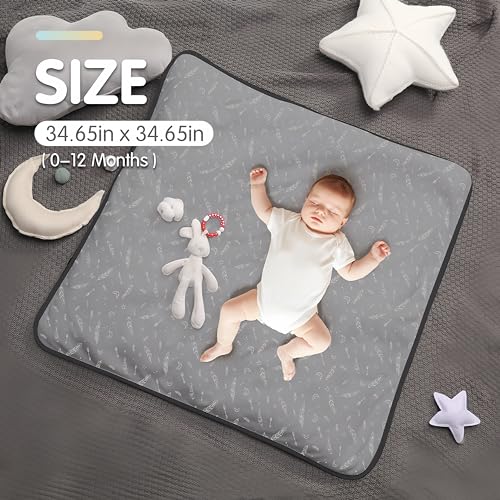 Image of KIDDA Newborn 0-12 Months Baby Swaddle Blanket Multifunctio Boys Girls Cotton Thick Mat Wrap Stroller Sleeping Sacks Infant