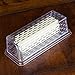 Chef Craft Select Plastic Butter Dish, 7 Inches In Length, Clear