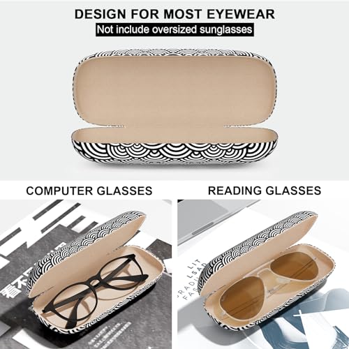 Image of Eyeglasses Case, Hard Shell Protective Case for Glasses, Unisex for Women Men