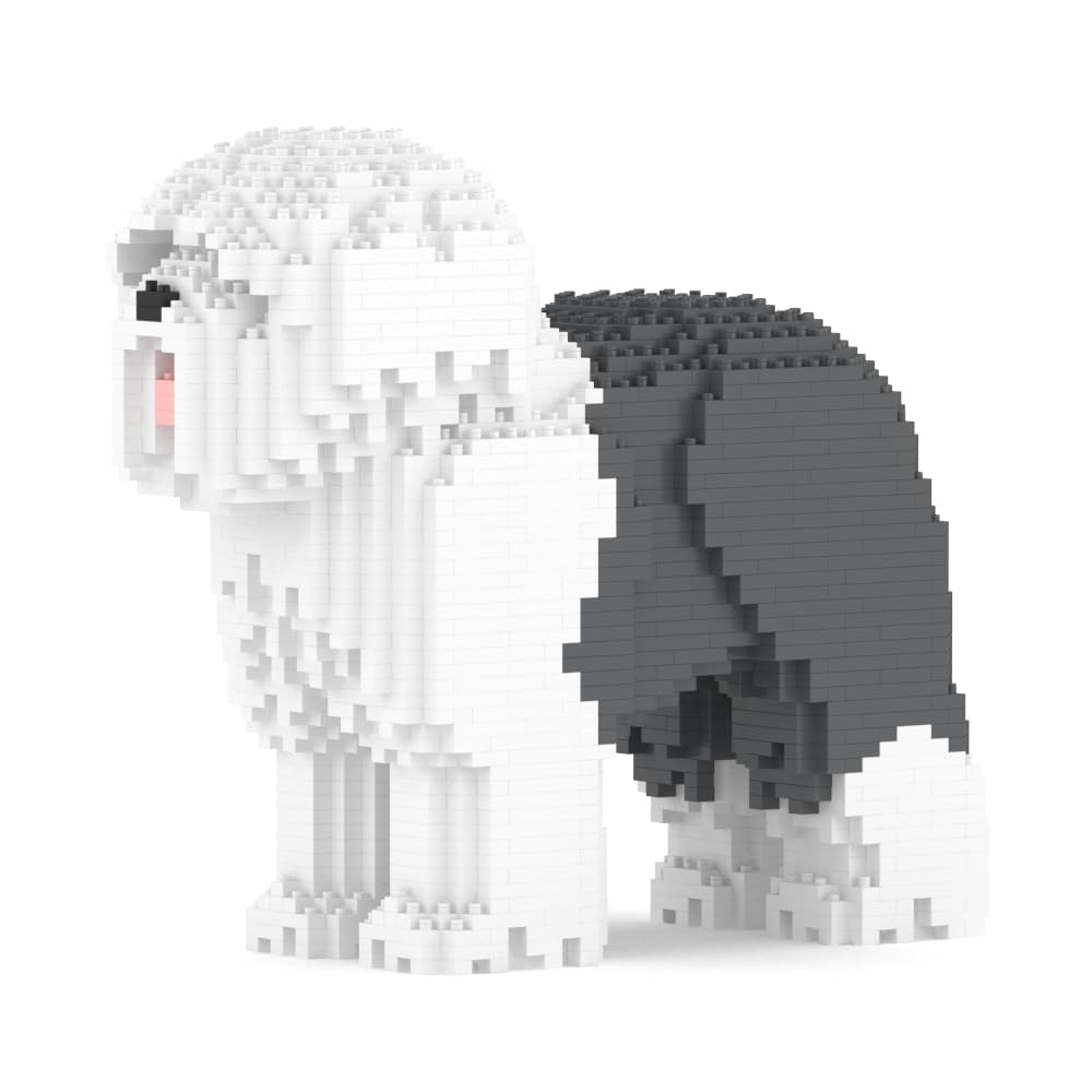 Amazon.com: JEKCA Old English Sheepdog 01S-M02 | Dog Plastic