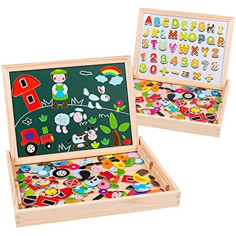 Uping Puzzle Magnético de Madera 155 Piezas Cover