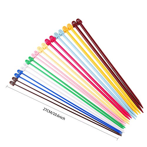 Gearmax® 10 coppie di 25 cm colorati di plastica