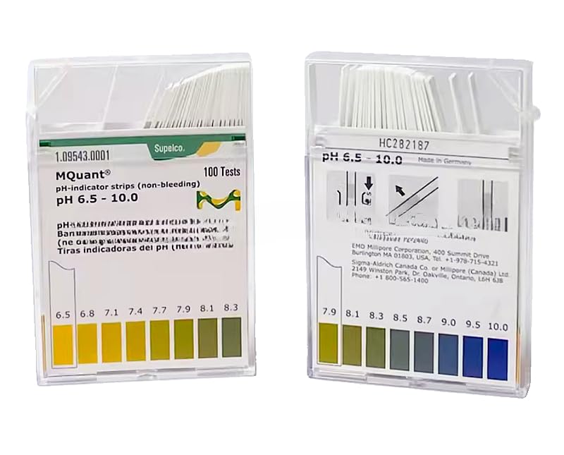 100 PCS/box is suitable for The new pH paper 1.09533.0001/1.09543.0001