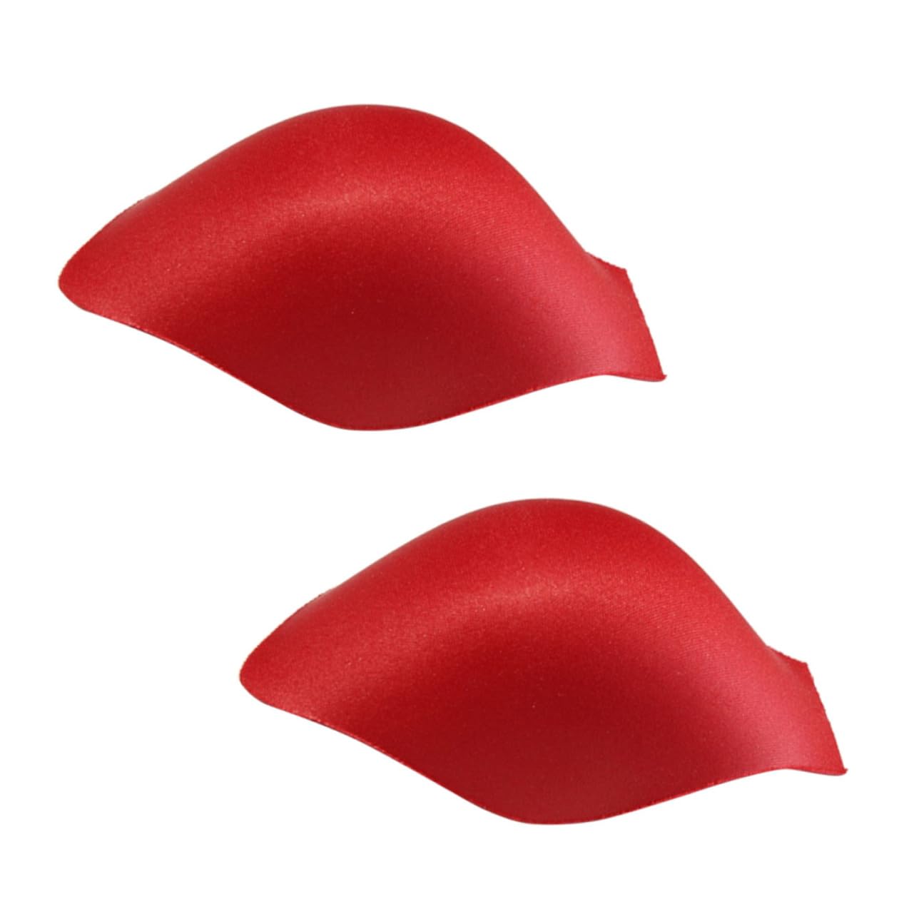 CATIEBYE 2Pcs Men Swimwear with Bulge Enhancing Pouch Pad Red Swimming Trunks for Swimming Surfing Fitness and Training