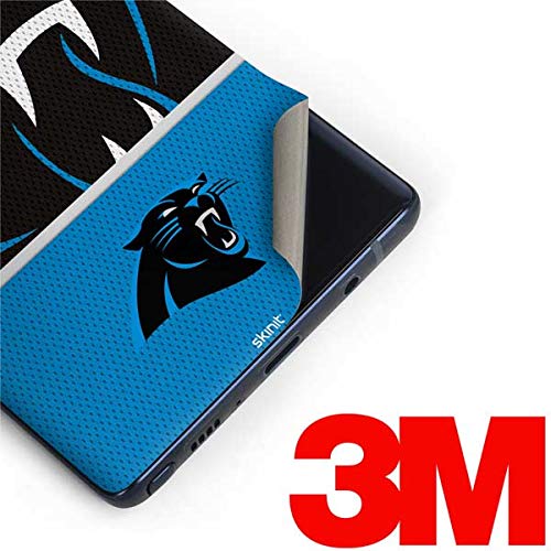 Skinit Decal Phone Skin Compatible with Galaxy Note 9 - Officially Licensed NFL Carolina Panthers Zone Block Design