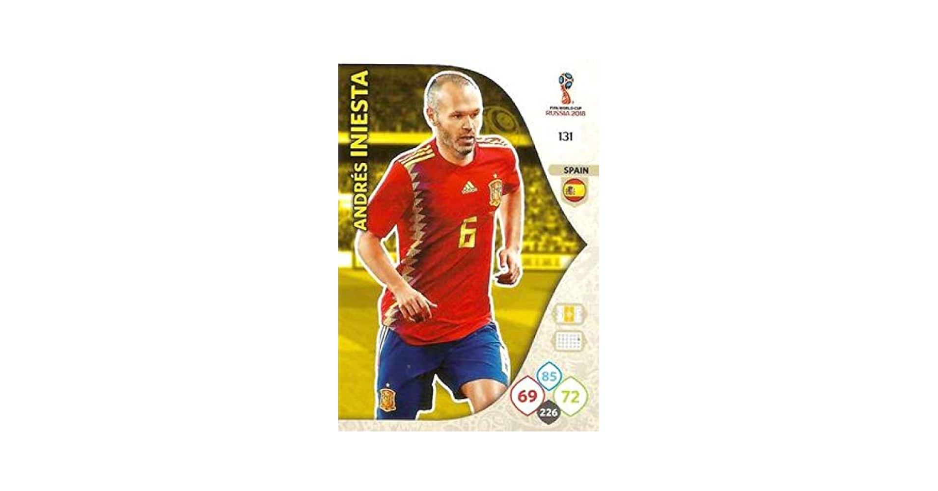Andrés Iniesta Luján イニエスタ　ジャージカード　/49 Andrés Iniesta Luján イニエスタ ジャージカード /49 魅力的な