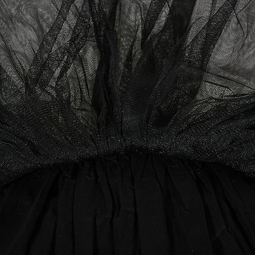 Toddler Baby Girl's Tutu A Line Knee Length Tulle Layered Long Party Skirt for Little Big Girls 1T-16T3